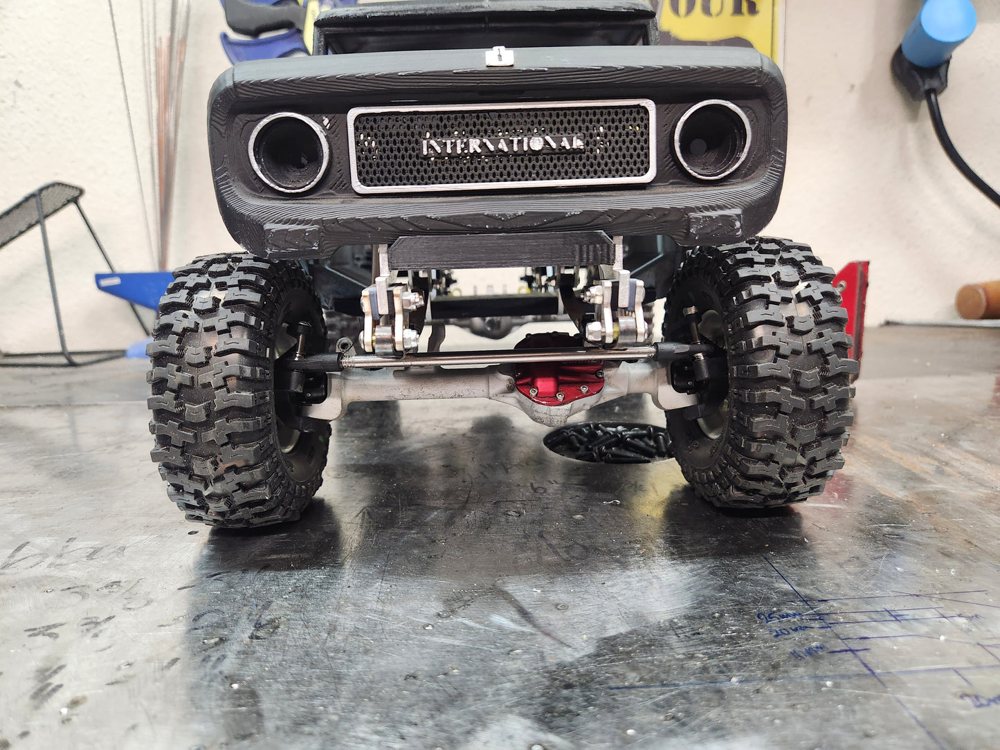 HD44 Narrow Front Leaf Mount