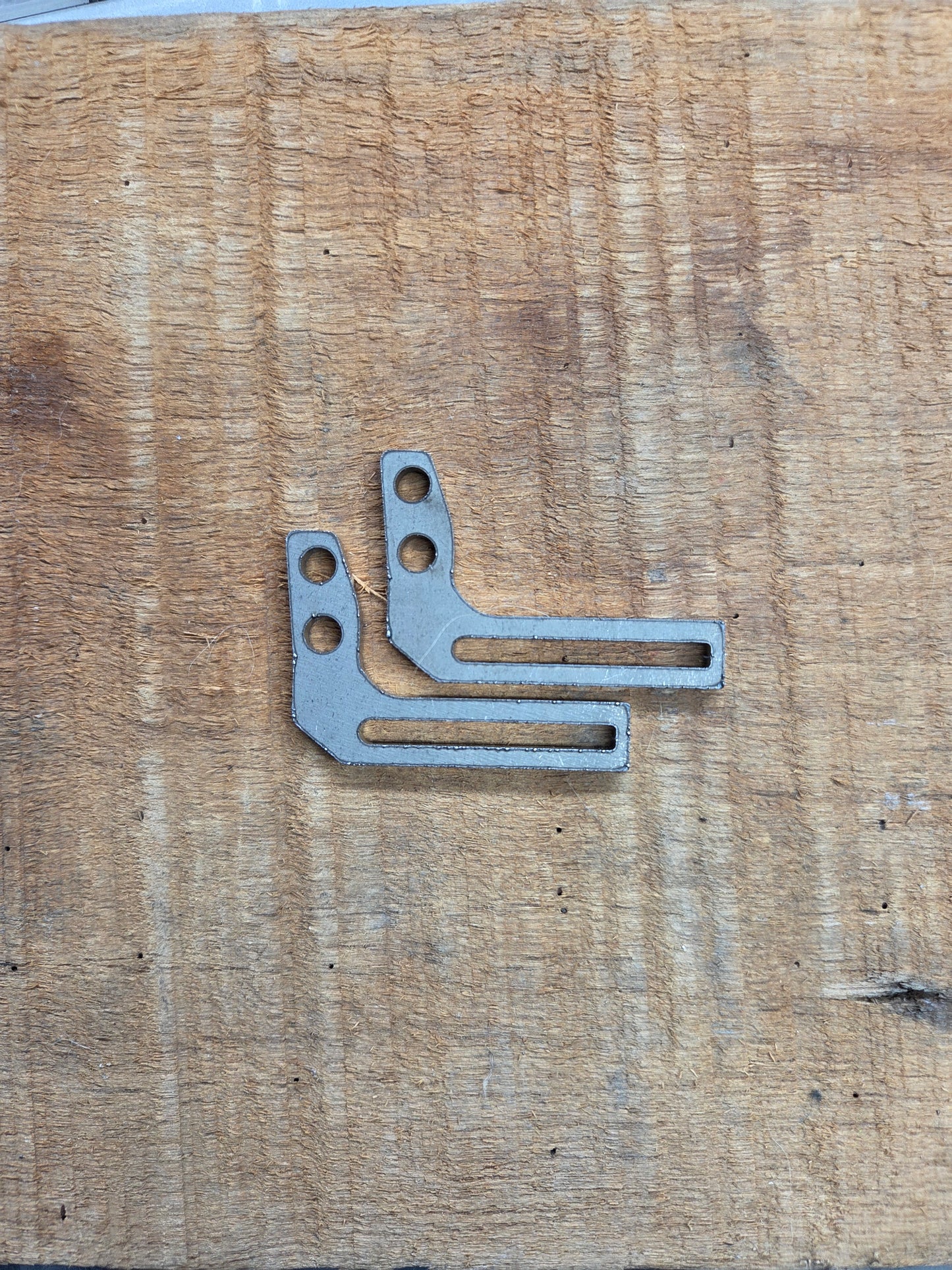 Dual 3/16" Tube, High Offset, Small Spacing Bumper Tab