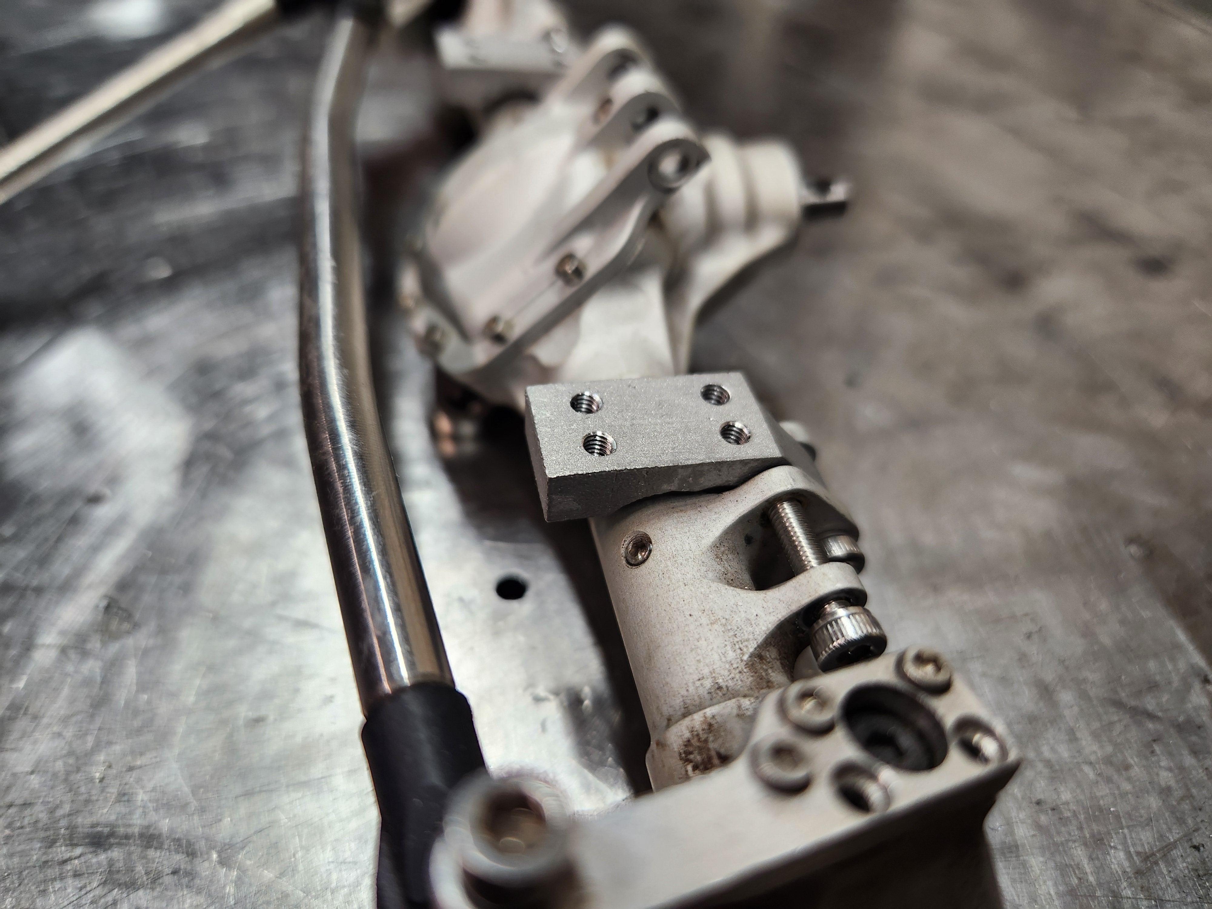 Combination Leaf Mount CENTERED – Merchant Metal Fab Combination Leaf Mount CENTERED – Merchant Metal Fab