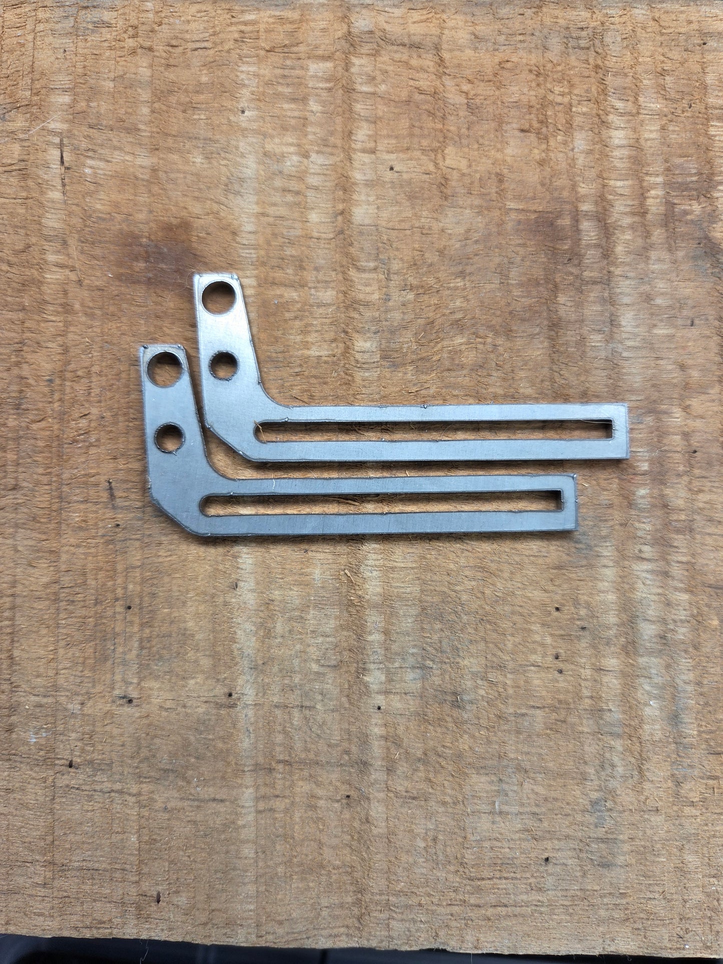 Dual 1/4"+3/16" Tube, High Offset, Large Spacing, Long Bumper Tab