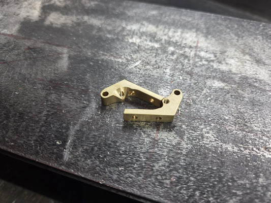 D44 Brass Front Centered