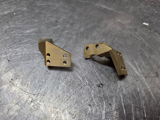 F10/H10 Rear Combo Brass Leaf Mounts