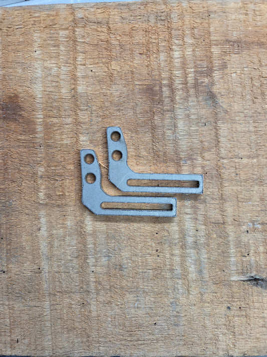 Dual 3/16" Tube, High Offset, Small Spacing Bumper Tab